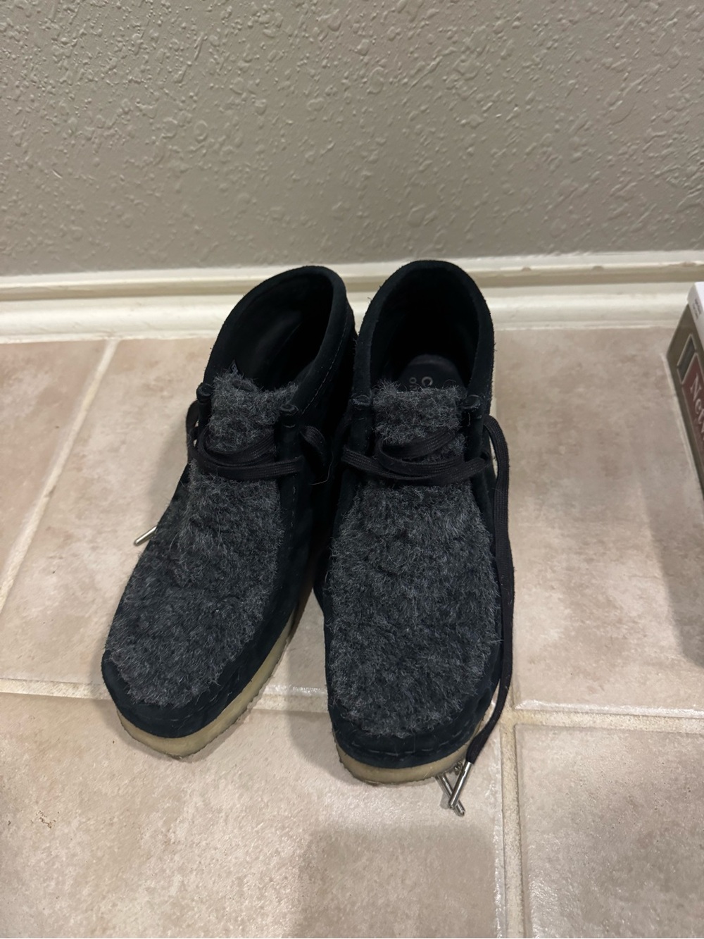 Women’s Wool-Trim Clarks - Charcoal Gray - Picture 2 of 5